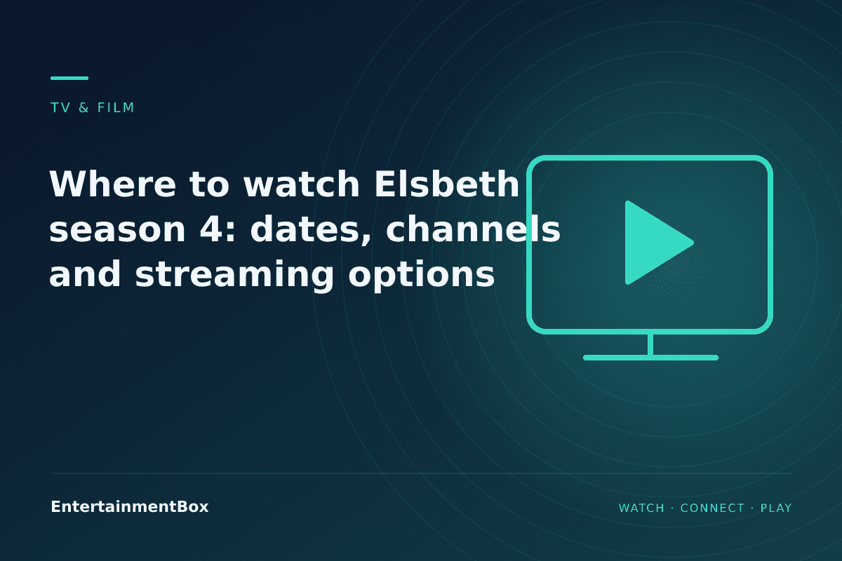 EntertainmentBox editorial cover: Where to watch Elsbeth season 4: dates, channels and streaming options