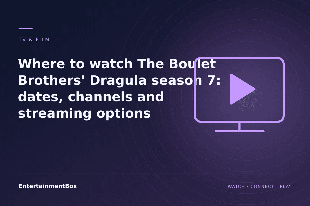 EntertainmentBox editorial cover: Where to watch The Boulet Brothers' Dragula season 7: dates, channels and streaming options